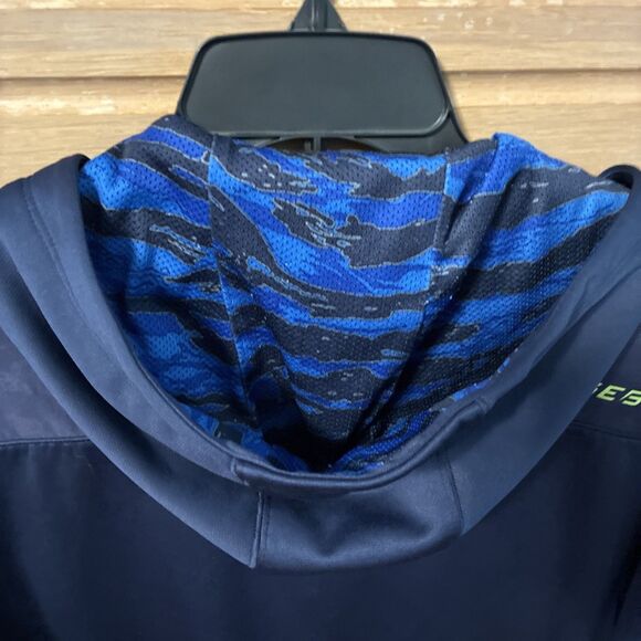 Under Armour Men’s Cold Gear Baseball Quarter Zip LS Loose PullOver Hoodie L - Picture 6 of 11